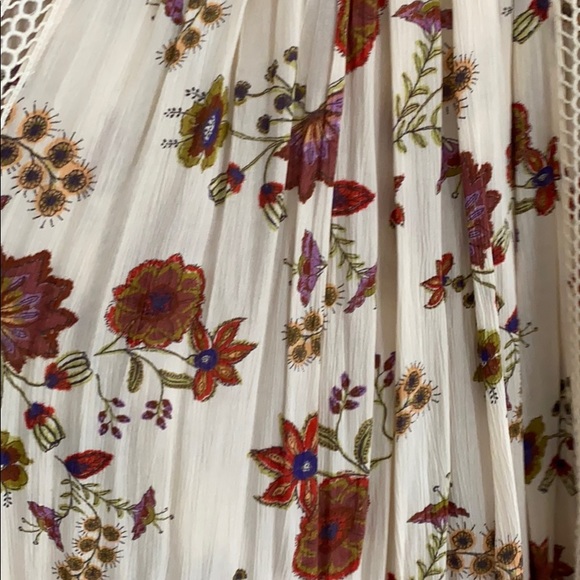 Free People Long Sleeve Floral Dress - Picture 4 of 5